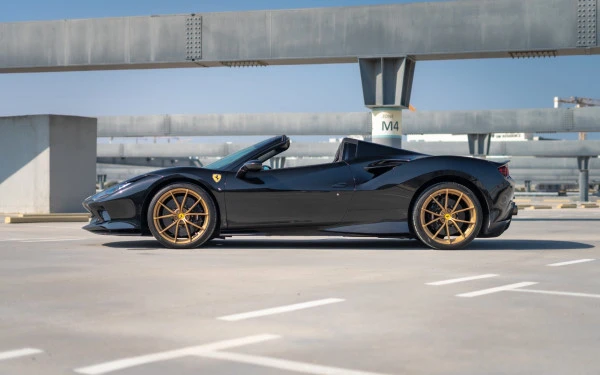 Black Ferrari F8 Tributo Spider, 2023 Photo 2