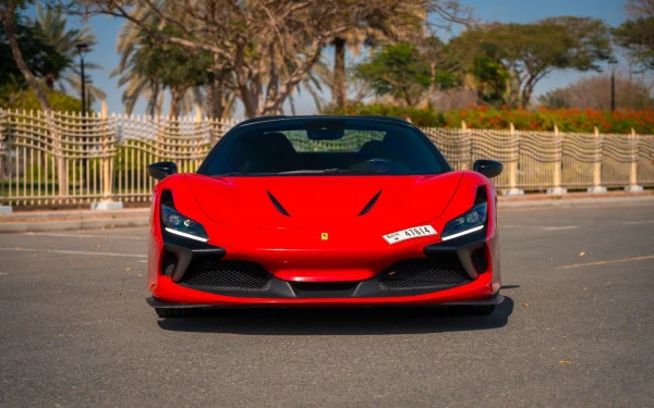 Red Ferrari F8 Tributo Spider, 2022 Photo 2
